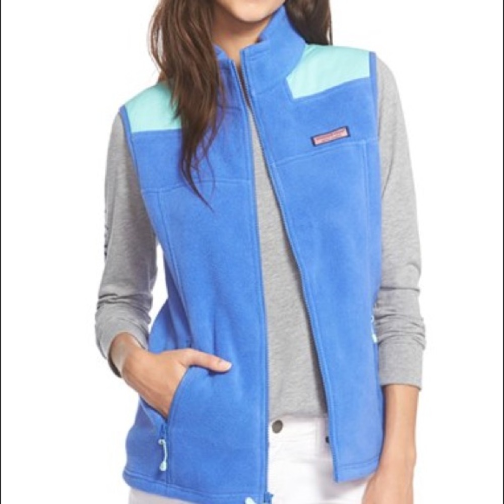 Vineyard Vines Fleece Shep Vest | NWOT